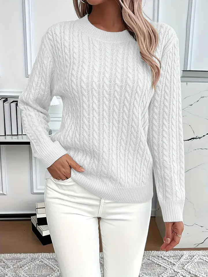 Eliana | Timeless Cable Knit Sweater