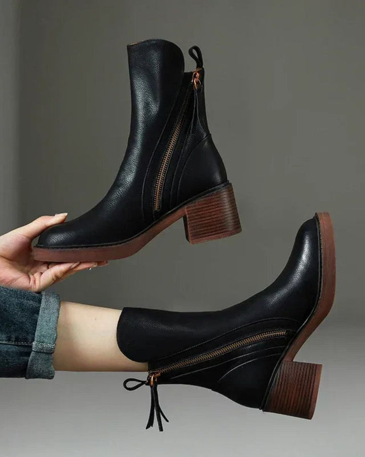 Harper | Chic Ankle Zip Booties