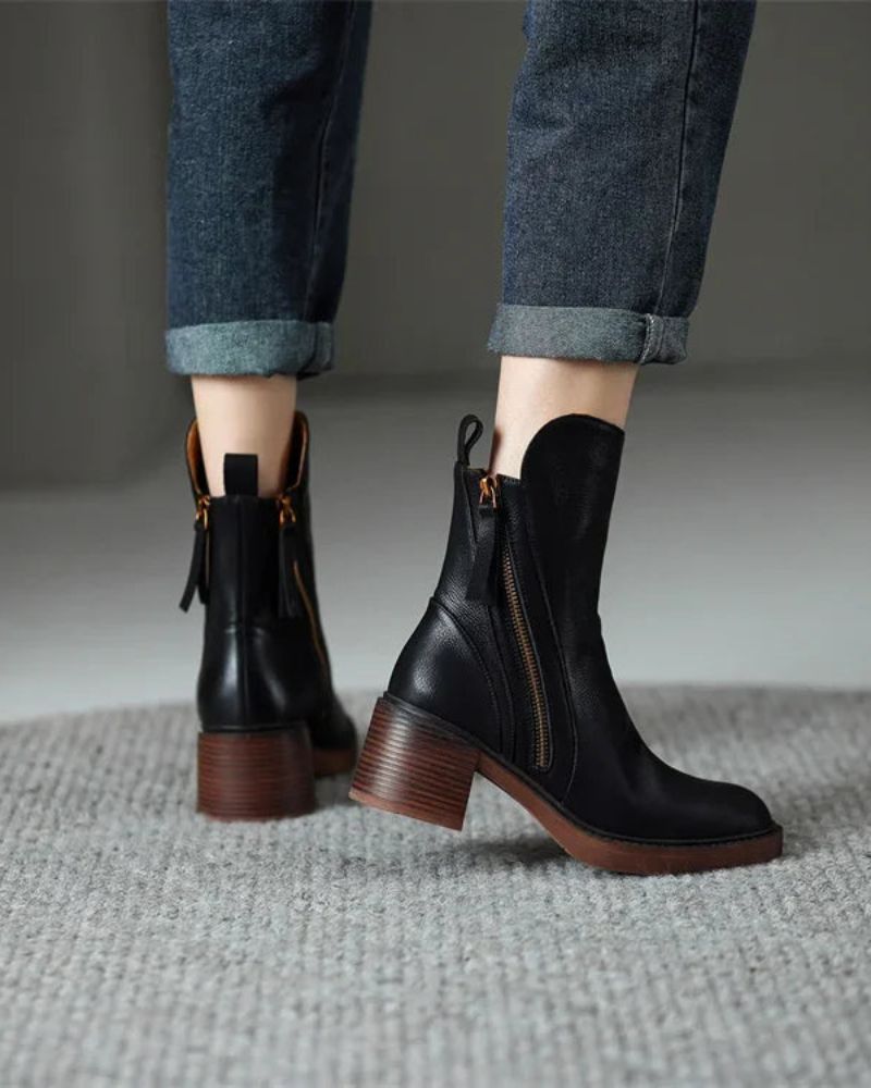 Harper | Chic Ankle Zip Booties