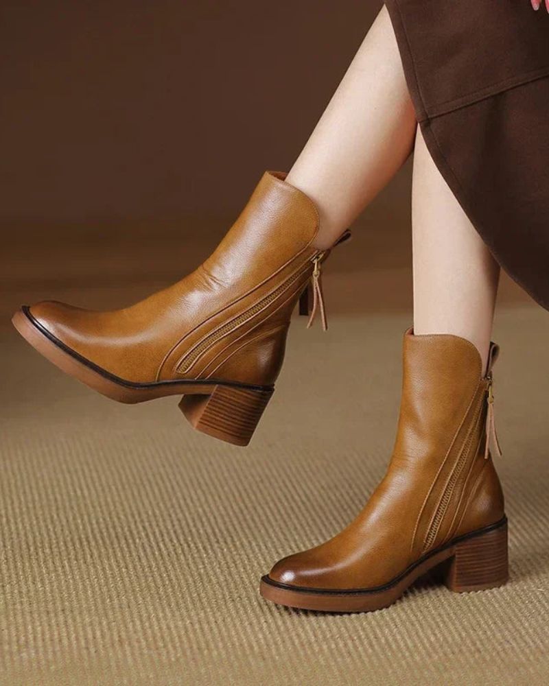 Harper | Chic Ankle Zip Booties