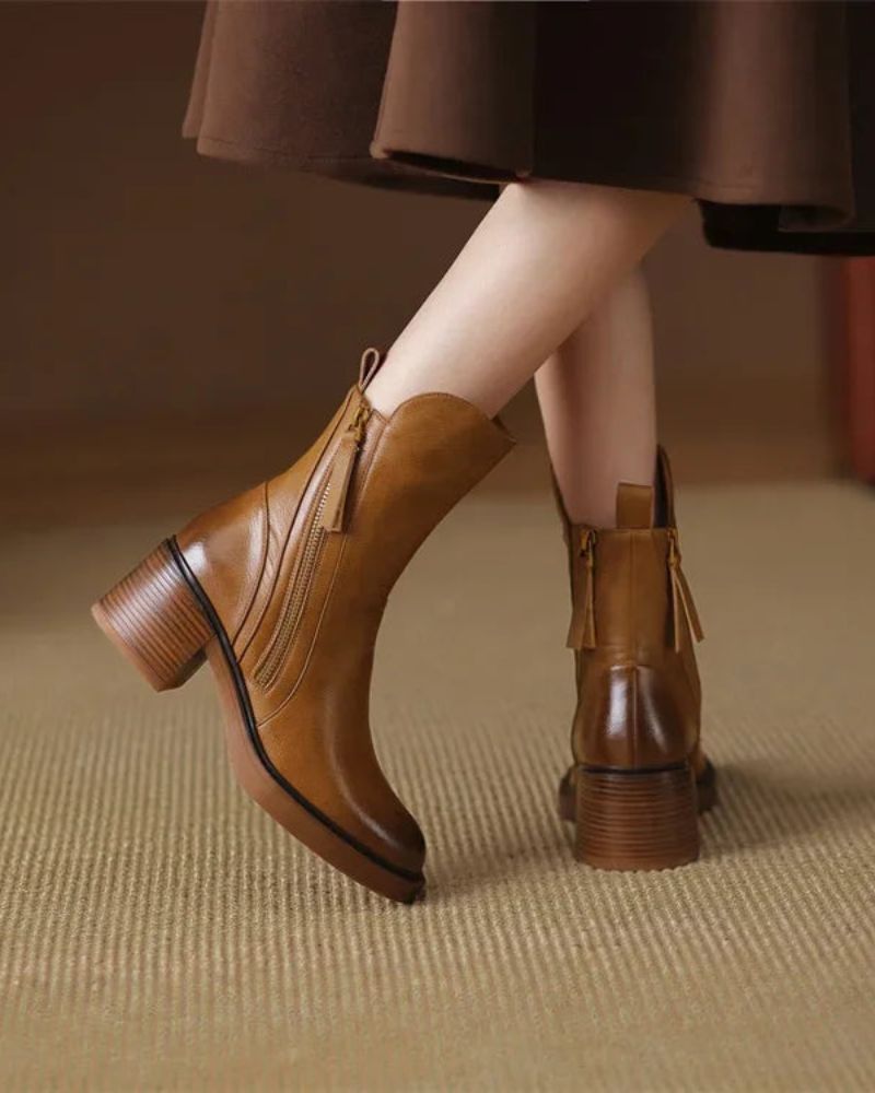 Harper | Chic Ankle Zip Booties