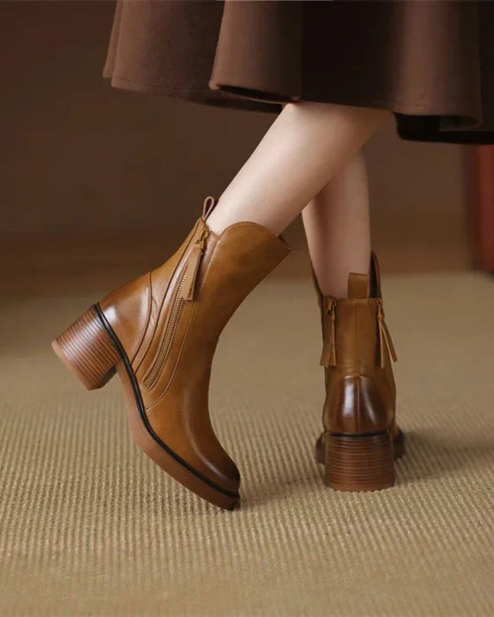 Harper | Chic Ankle Zip Booties