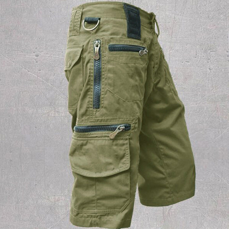 Logan™ Tactical Cotton Cargo Shorts - Versatile Outdoor Wear