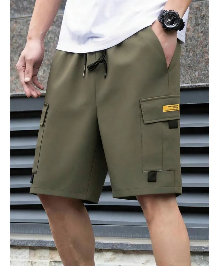 Norman | Casual Multi-Pocket Cargo Shorts