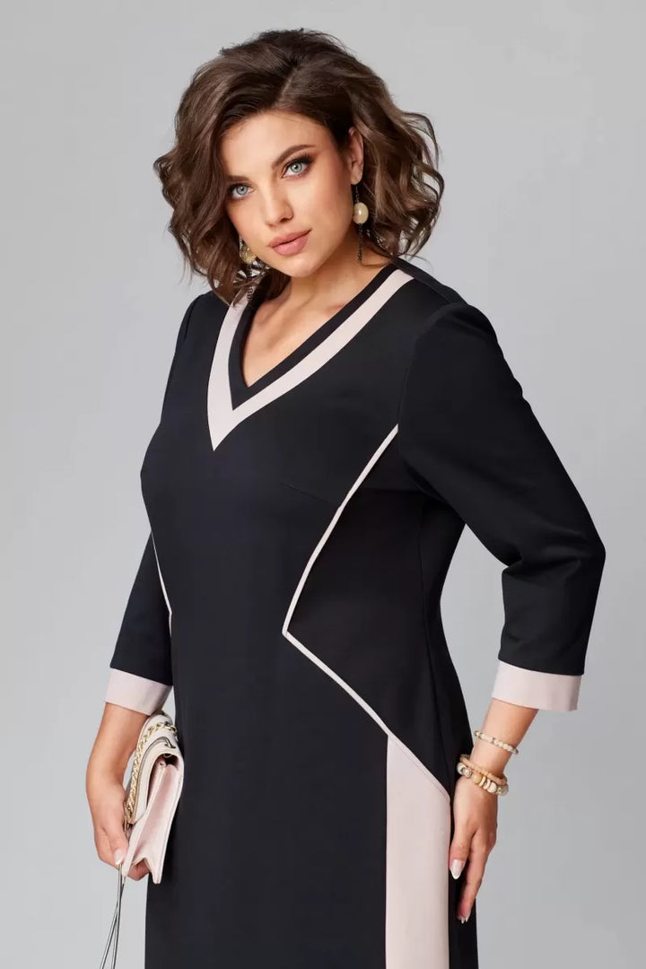 Alexa™ Chic V-Neck Dress