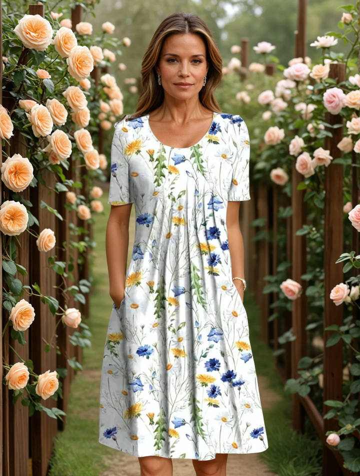 Aliyah | Elegant Dress with Tummy Coverage