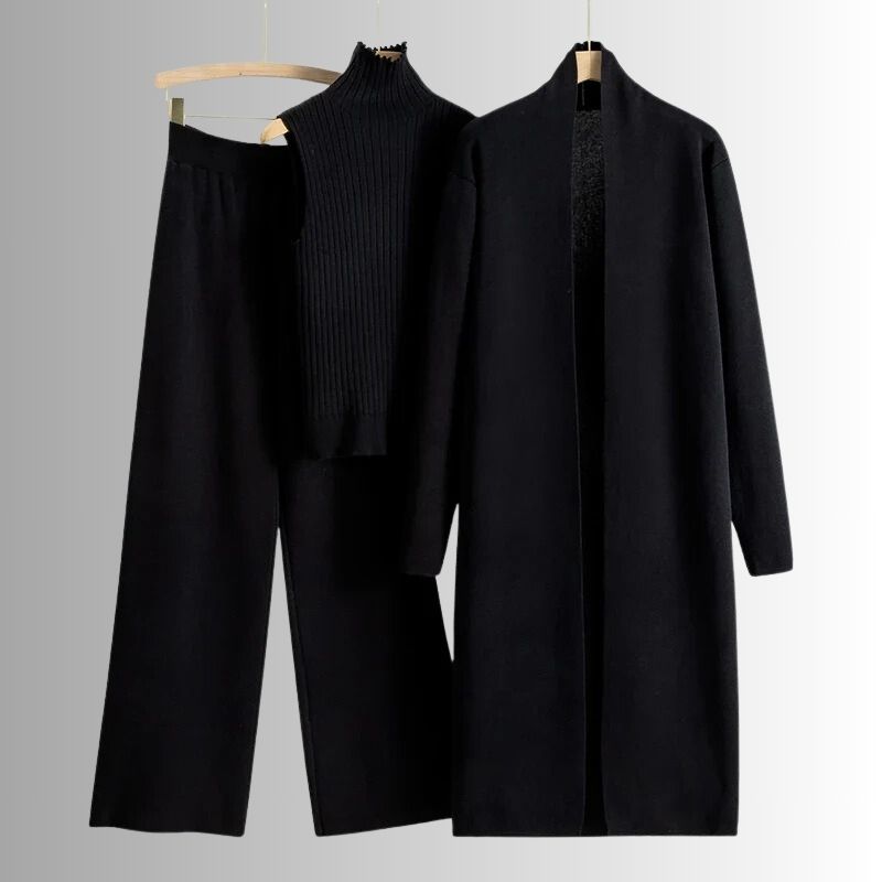 Aubrey | Elegant 3-Piece Knit Lounge Set