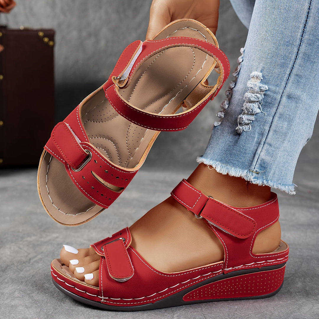 Orthopedic Comfort Flex Sandals Women | Adjustable Fit, Cushioned Sole, Non-Slip Grip