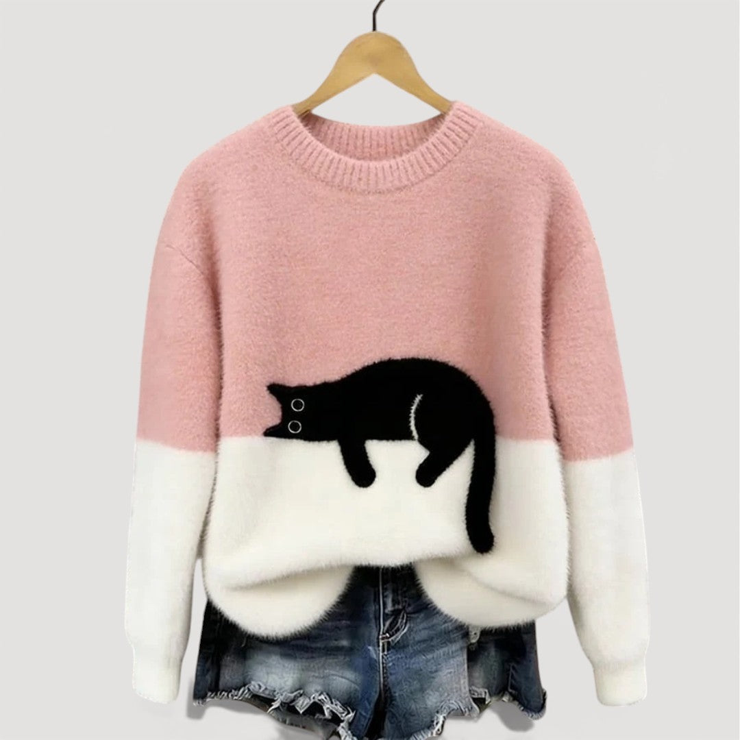 Maria | Adorable Cozy Knit Sweater for Cats