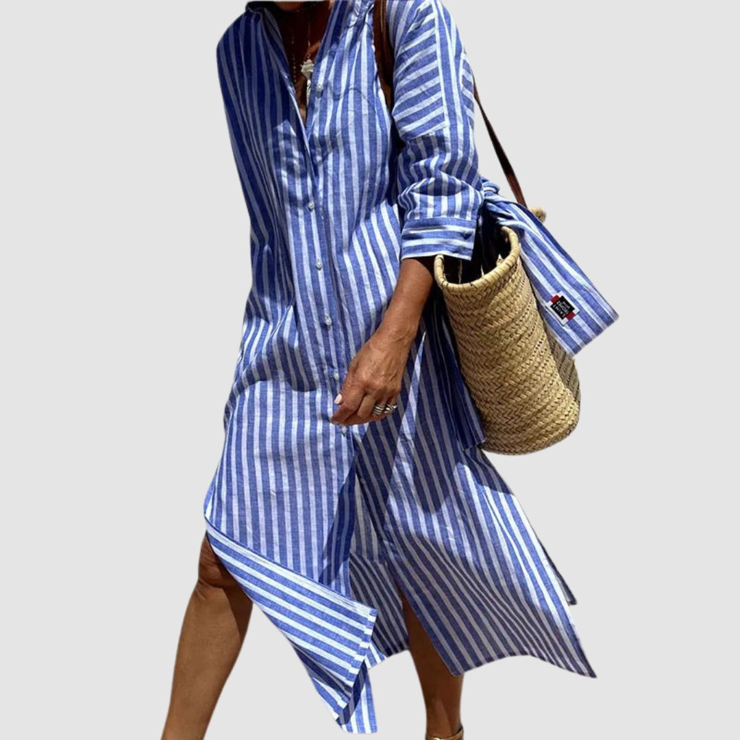 Nichole™ Chic Striped Summer Dress