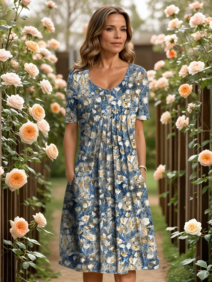 Aliyah | Elegant Dress with Tummy Coverage