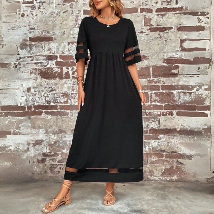 Aubrey | Elegant Empire Midi Dress