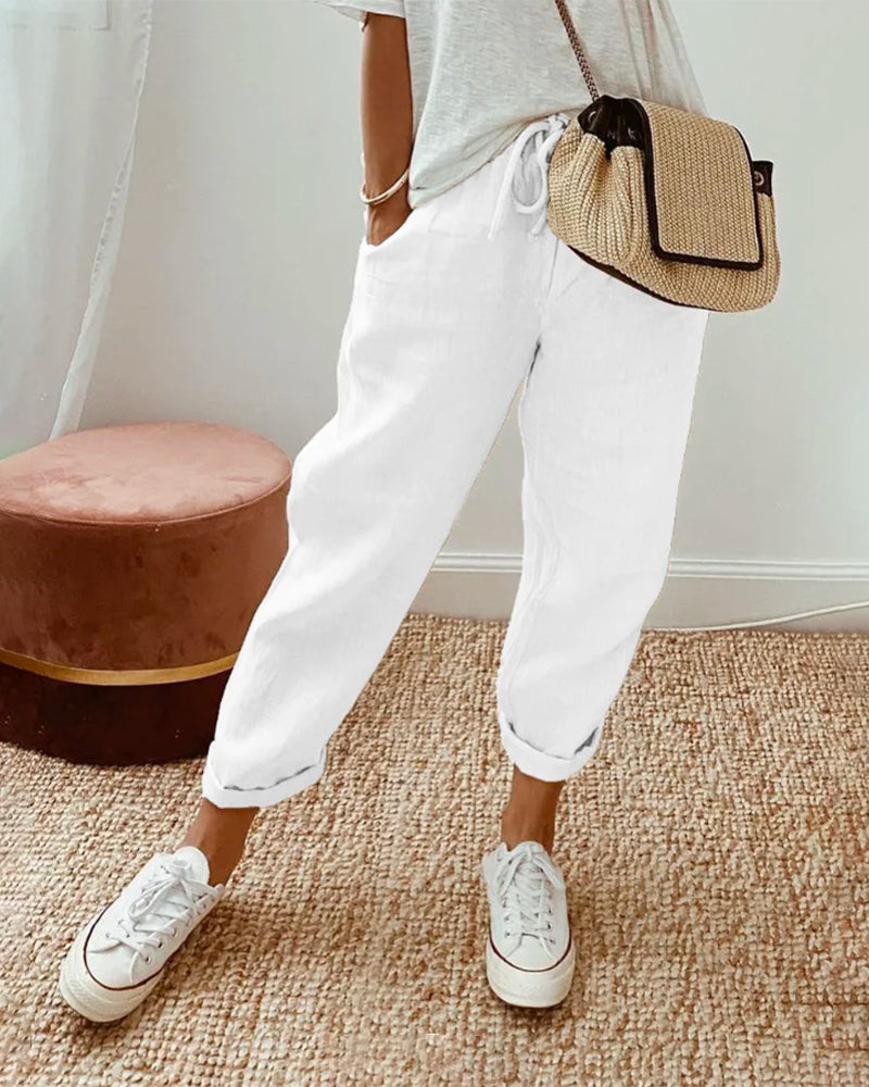 Robin | Casual & Elegant Anti-Sweat Linen Pants