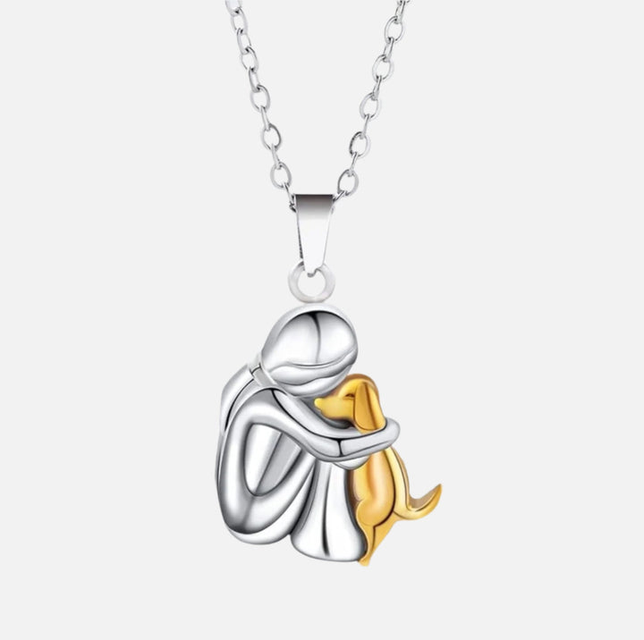 Elin | Heartfelt Dog Embrace Necklace