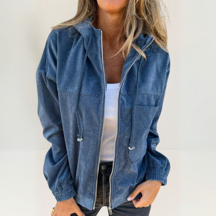 Karla | Cozy Hooded Jacket with Zipper