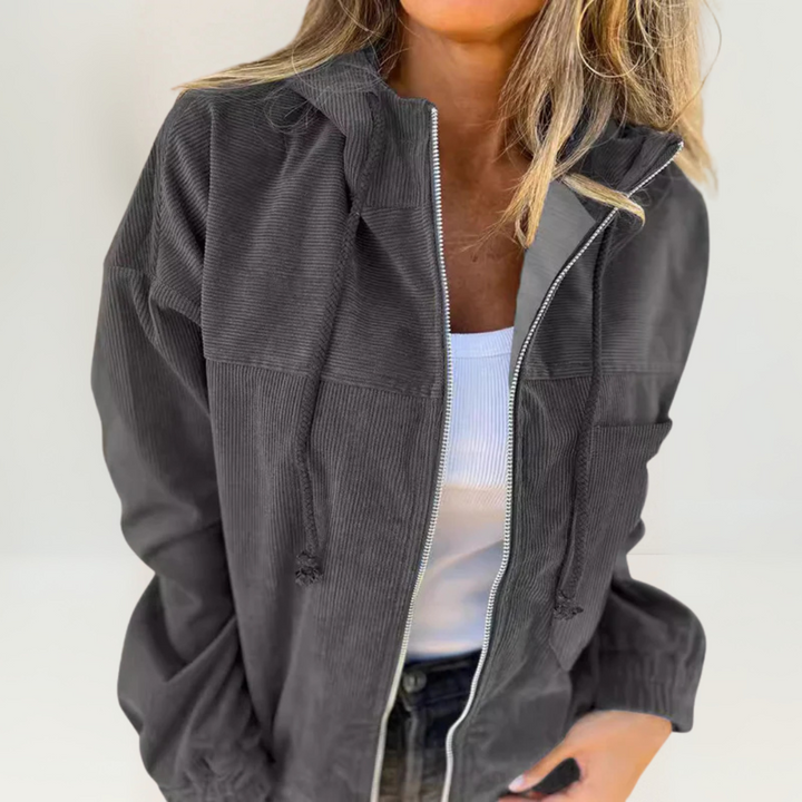 Karla | Cozy Hooded Jacket with Zipper