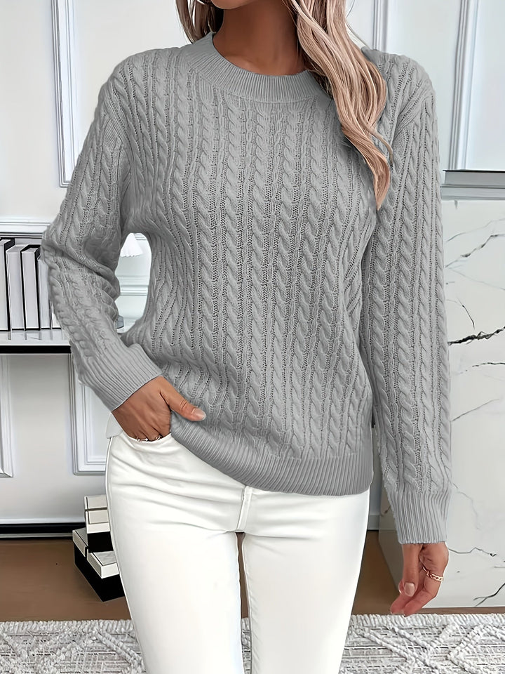 Eliana | Timeless Cable Knit Sweater