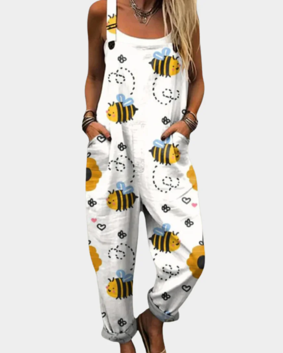 Jackie |  Comfortable Printed Overall / Jumpsuit