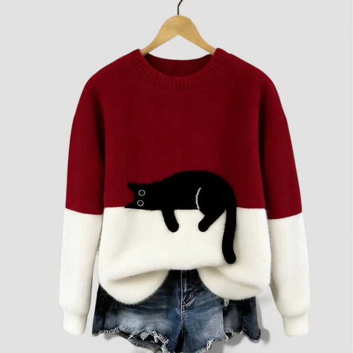 Maria | Adorable Cozy Knit Sweater for Cats