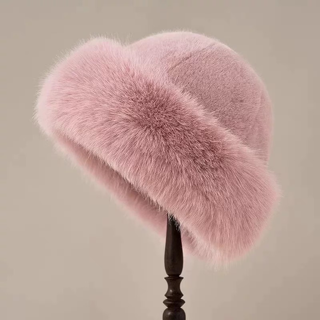 Elise | Elegant Plush Winter Hat with Refined Silhouette