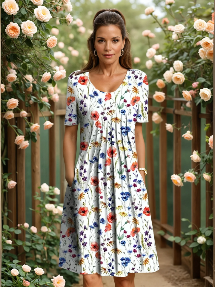 Aliyah | Elegant Dress with Tummy Coverage