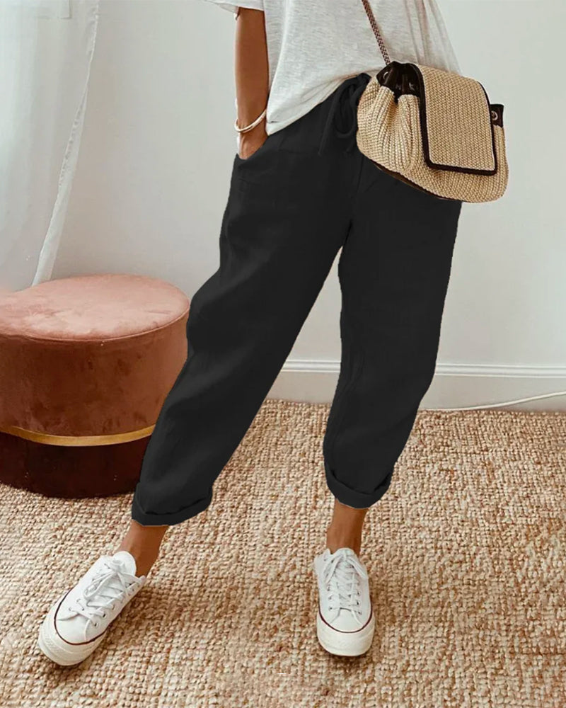 Robin | Casual & Elegant Anti-Sweat Linen Pants