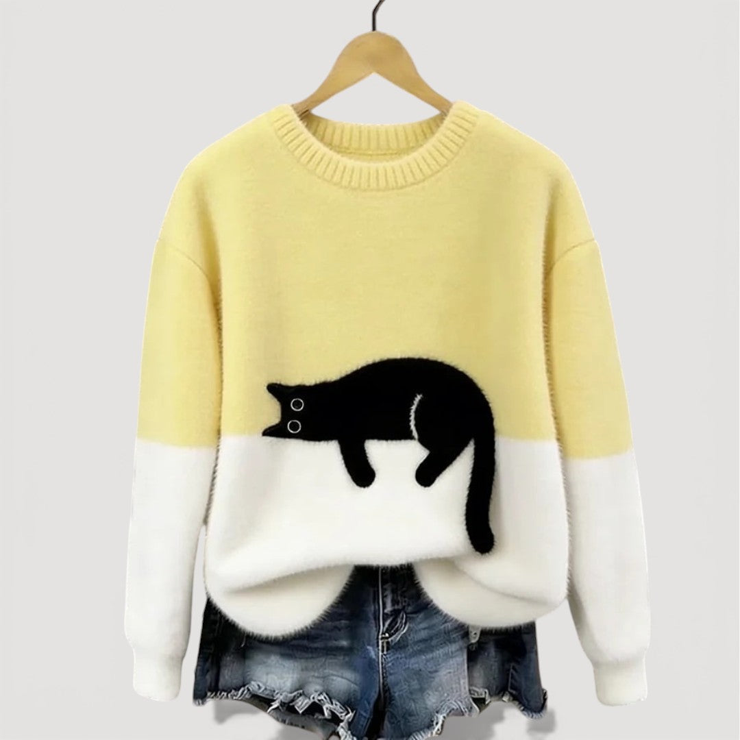 Maria | Adorable Cozy Knit Sweater for Cats