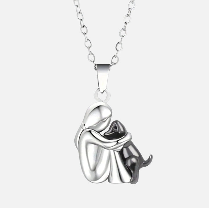Elin | Heartfelt Dog Embrace Necklace
