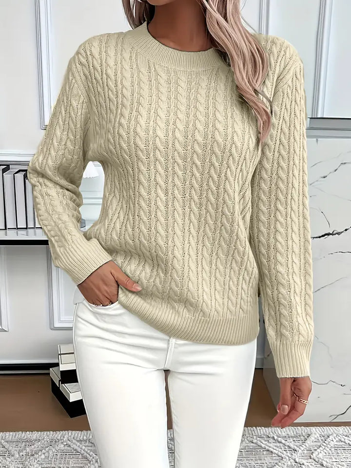 Eliana | Timeless Cable Knit Sweater