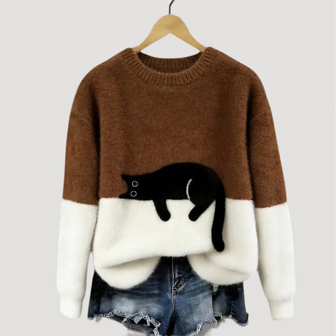 Maria | Adorable Cozy Knit Sweater for Cats