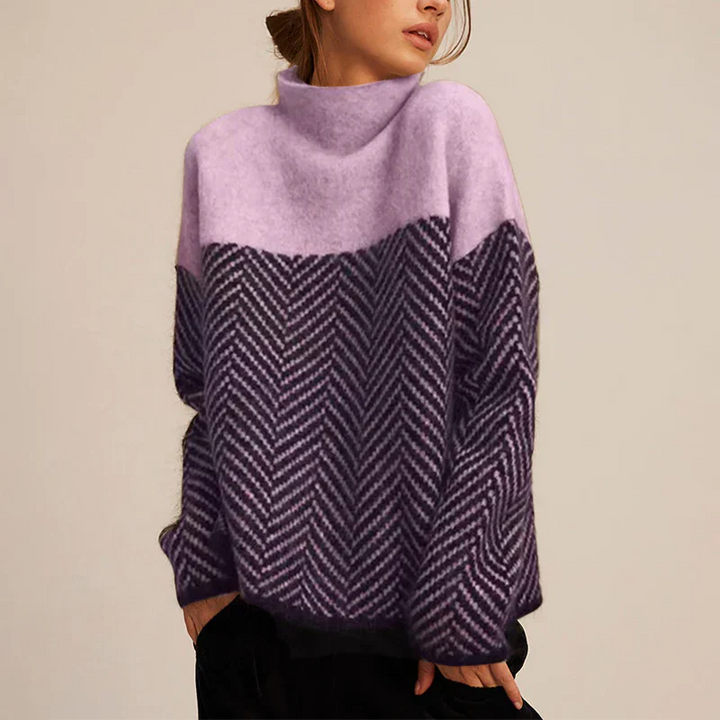 Eva | Soft Textured Knit Pullover