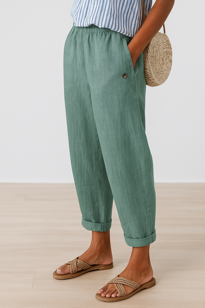 Claire | Stylish Pants with Side Pockets