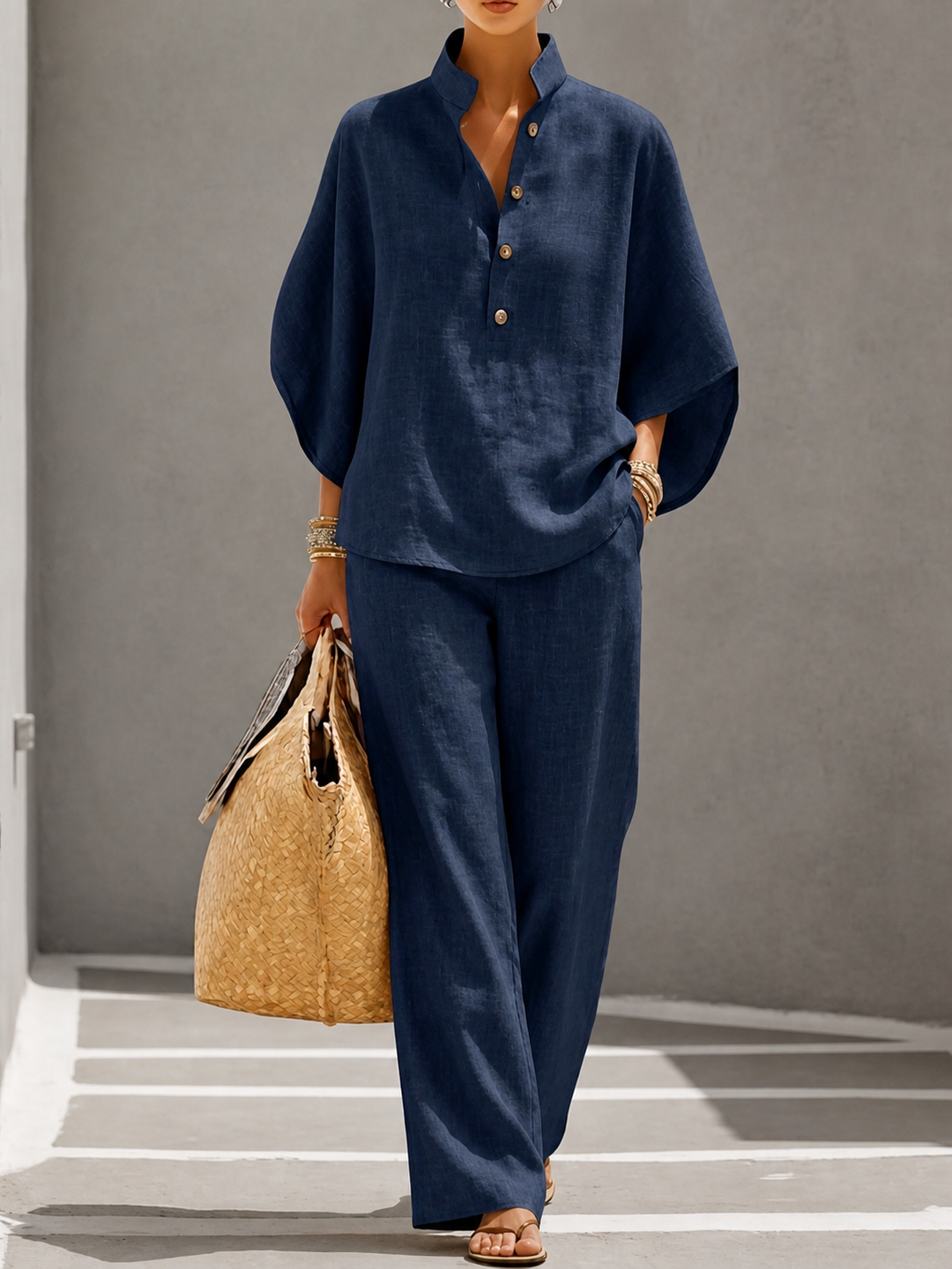 Lila | Linen Set  -  Fluidity & Natural Elegance
