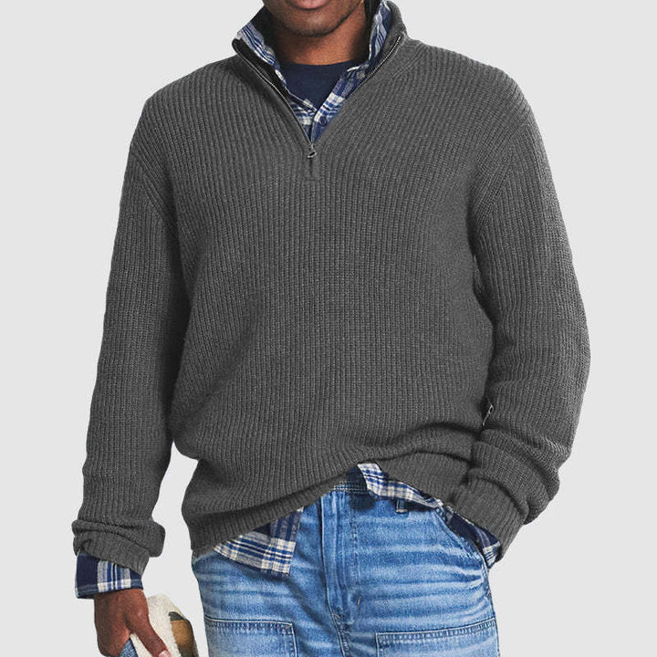 Laurence™ Zip-Up Sweater