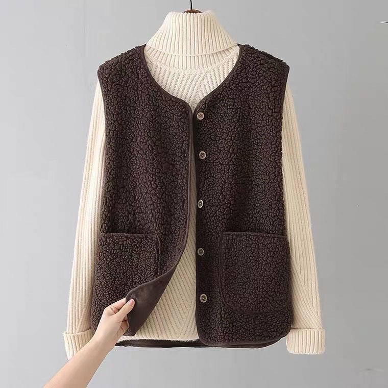 Clara | Timeless Button-Up Vest