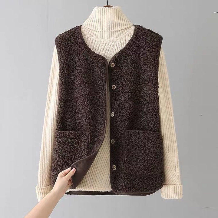 Clara | Timeless Button-Up Vest