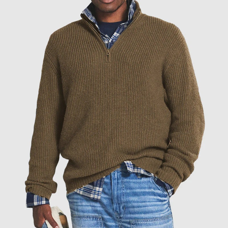 Laurence™ Zip-Up Sweater