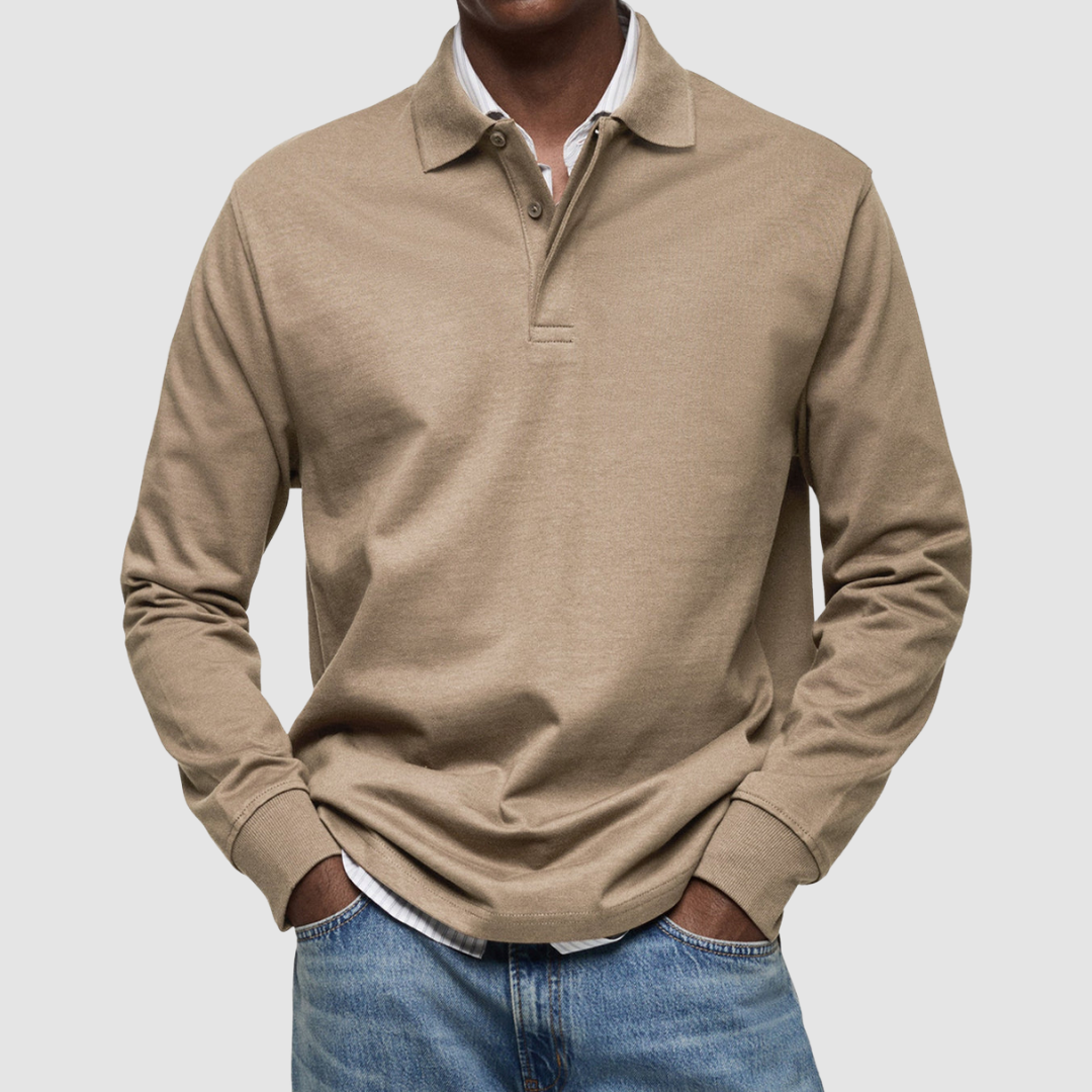 Bradford™ Relaxed Long Sleeve Polo
