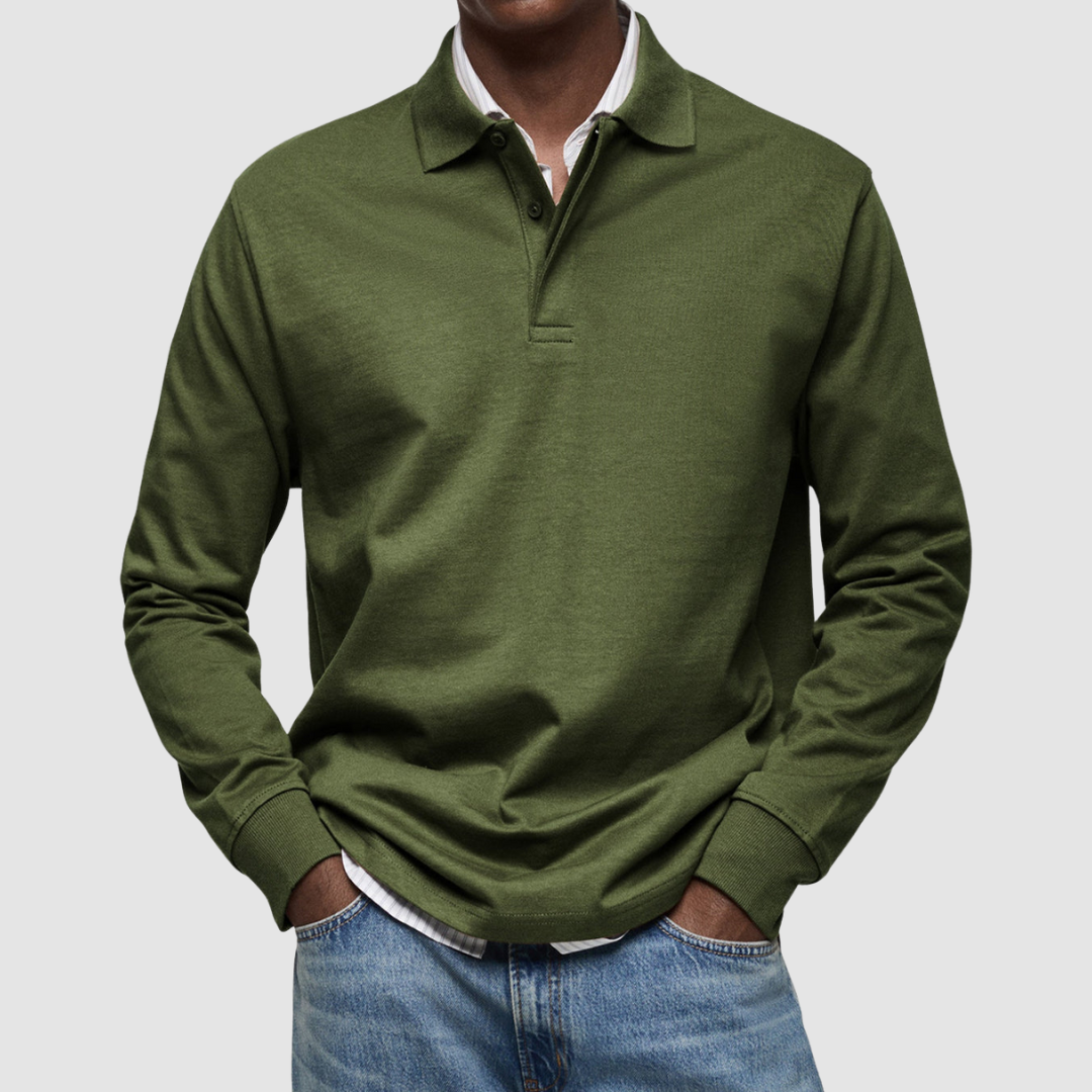 Bradford™ Relaxed Long Sleeve Polo