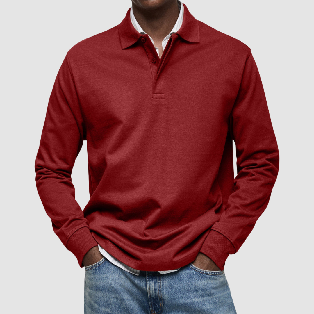 Bradford™ Relaxed Long Sleeve Polo