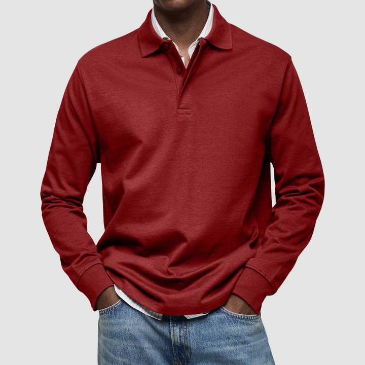 Bradford™ Relaxed Long Sleeve Polo