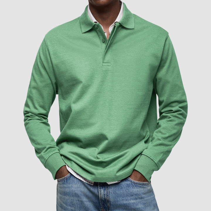 Bradford™ Relaxed Long Sleeve Polo