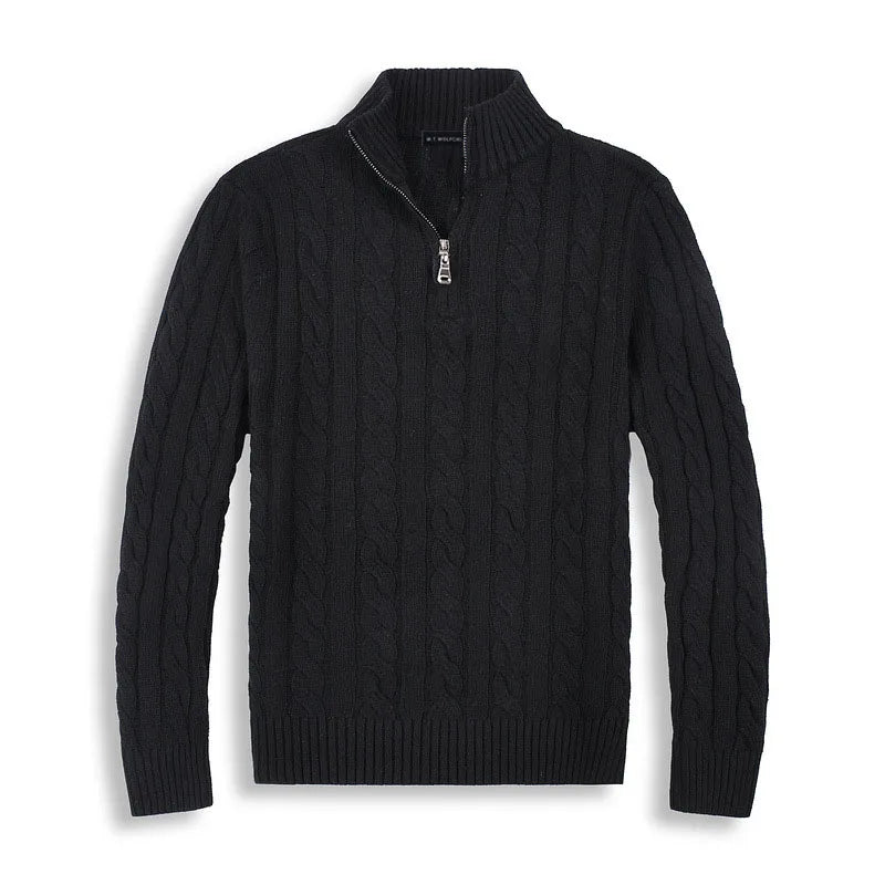 Colyn™ Vintage-Inspired Half-Zip Sweater