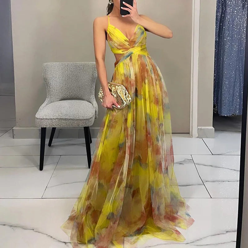 Giselle | Graceful Floral Maxi Dress