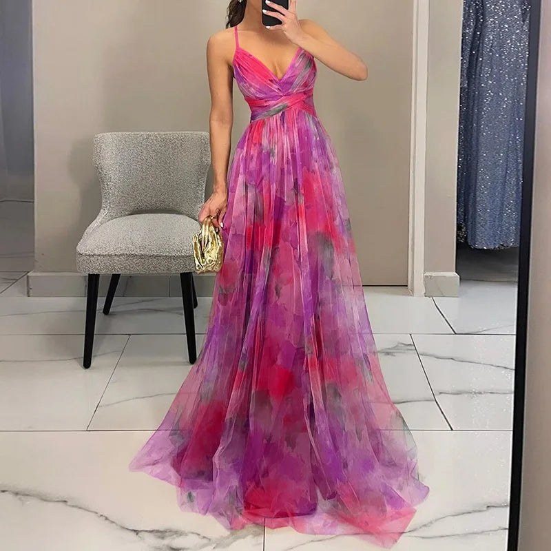 Giselle | Graceful Floral Maxi Dress