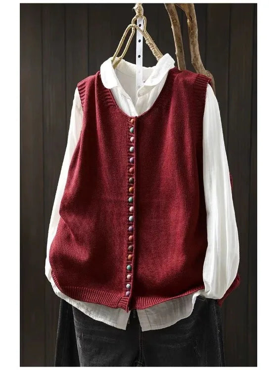 Rosalie | Classic Soft Knit Vest