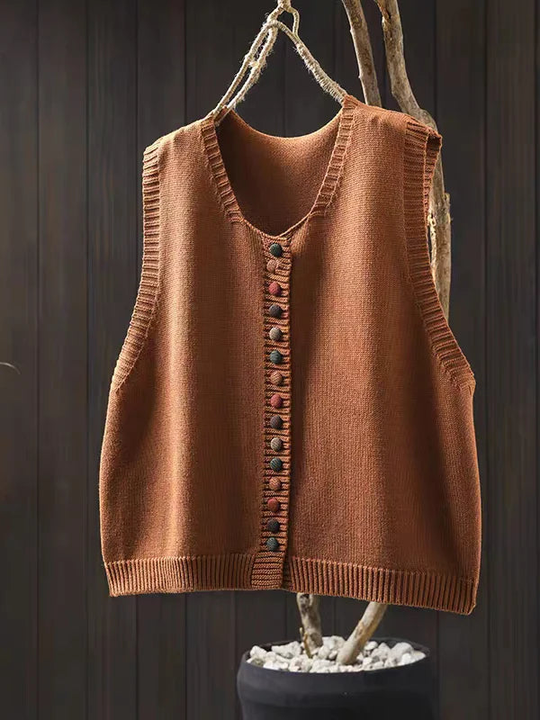 Rosalie | Classic Soft Knit Vest