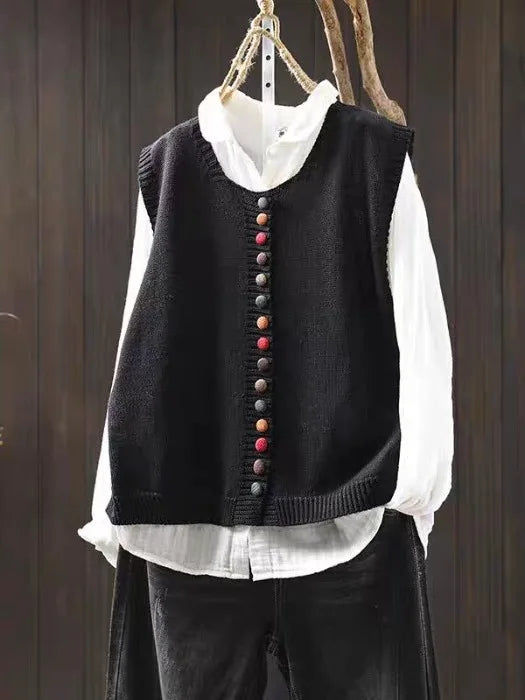 Rosalie | Classic Soft Knit Vest