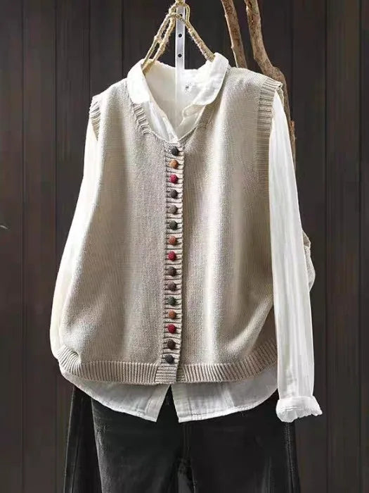 Rosalie | Classic Soft Knit Vest