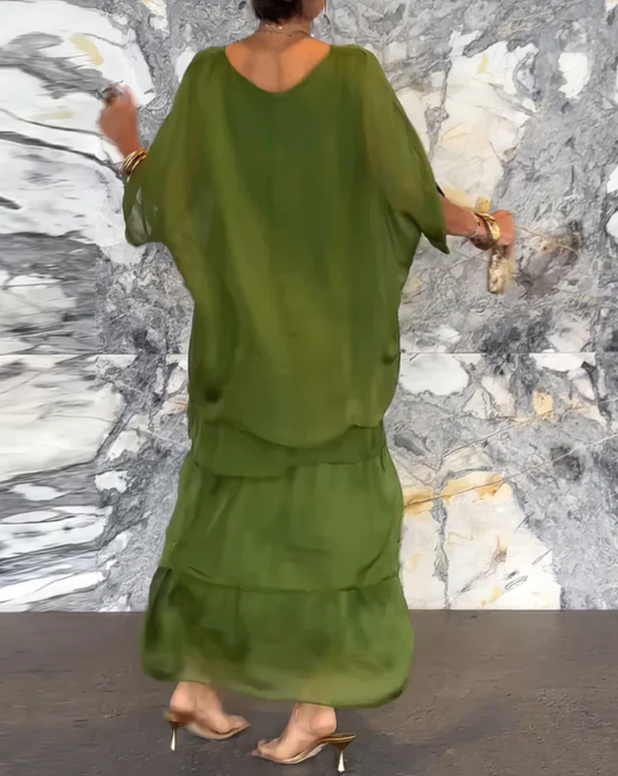 Caroline | Graceful Maxi Dress with Flowing Design